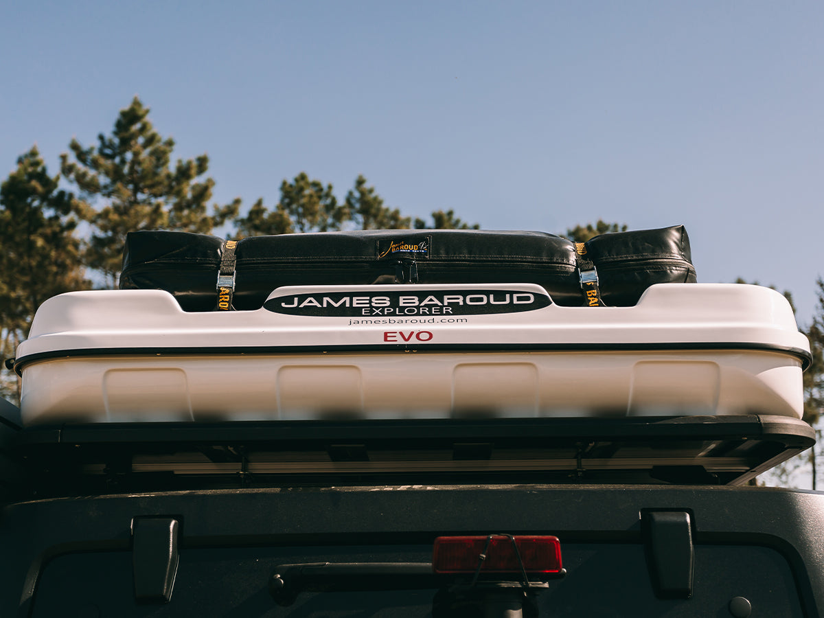 Sac Porte Bagage Tente Grand Raid James Baroud sur Xperts4x4 Accessoires 4x4 Off-Road