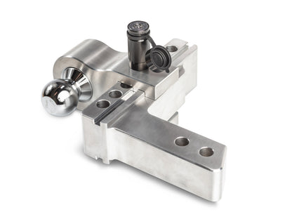 Attelage carré US en aluminium ajustable de 10 pouces, capacité 3600 kg, pour accessoires treuils, marque CORE.