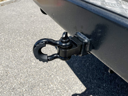 Barre d'attelage de remorquage en acier 50mm avec manille de traction 4,7T, accessoire treuil N4 OFFROAD pour tout-terrain