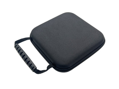 Étui de rangement pour anneau de treuillage N4 OFFROAD, accessoire robuste pour treuils tout-terrain, en plastique noir.