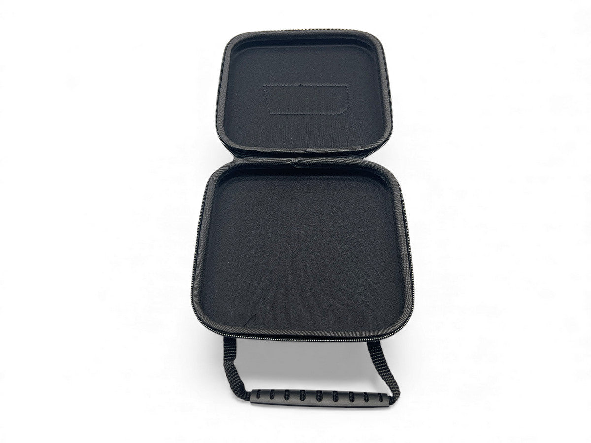 Étui de rangement pour anneau de treuillage N4 Offroad, accessoire robuste pour treuils tout-terrain, en plastique noir.