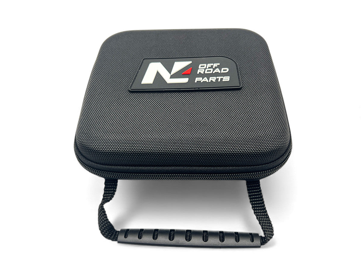 Étui de rangement pour anneau de treuillage N4 OFFROAD, accessoire pour treuils tout-terrain, en tissu robuste.