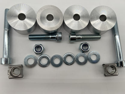 Kit rallonge de 25/50mm pour écubier de treuil N4 OFFROAD, accessoires pour treuils tout-terrain sur véhicule 4x4