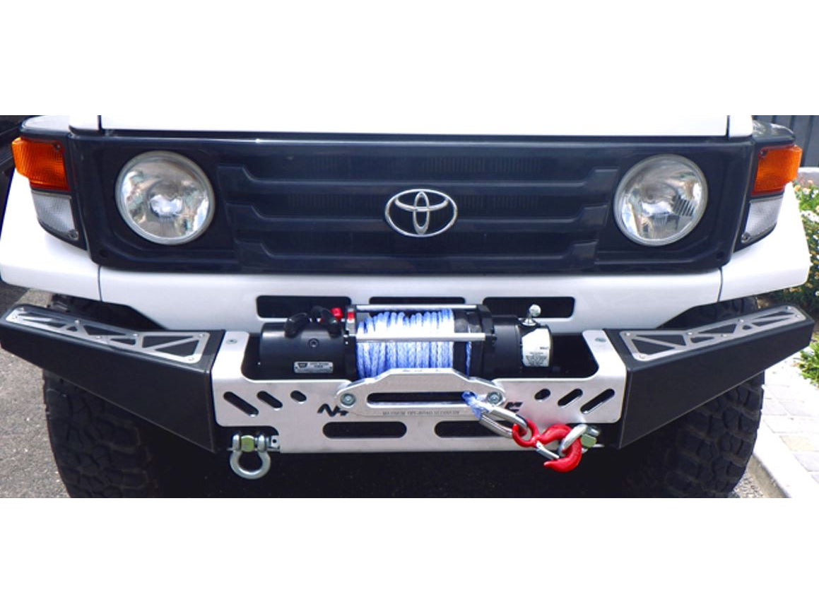 Manille en inox N4 Offroad pour pare-chocs, accessoire robuste pour treuils tout-terrain, fixation solide pour véhicules 4x4