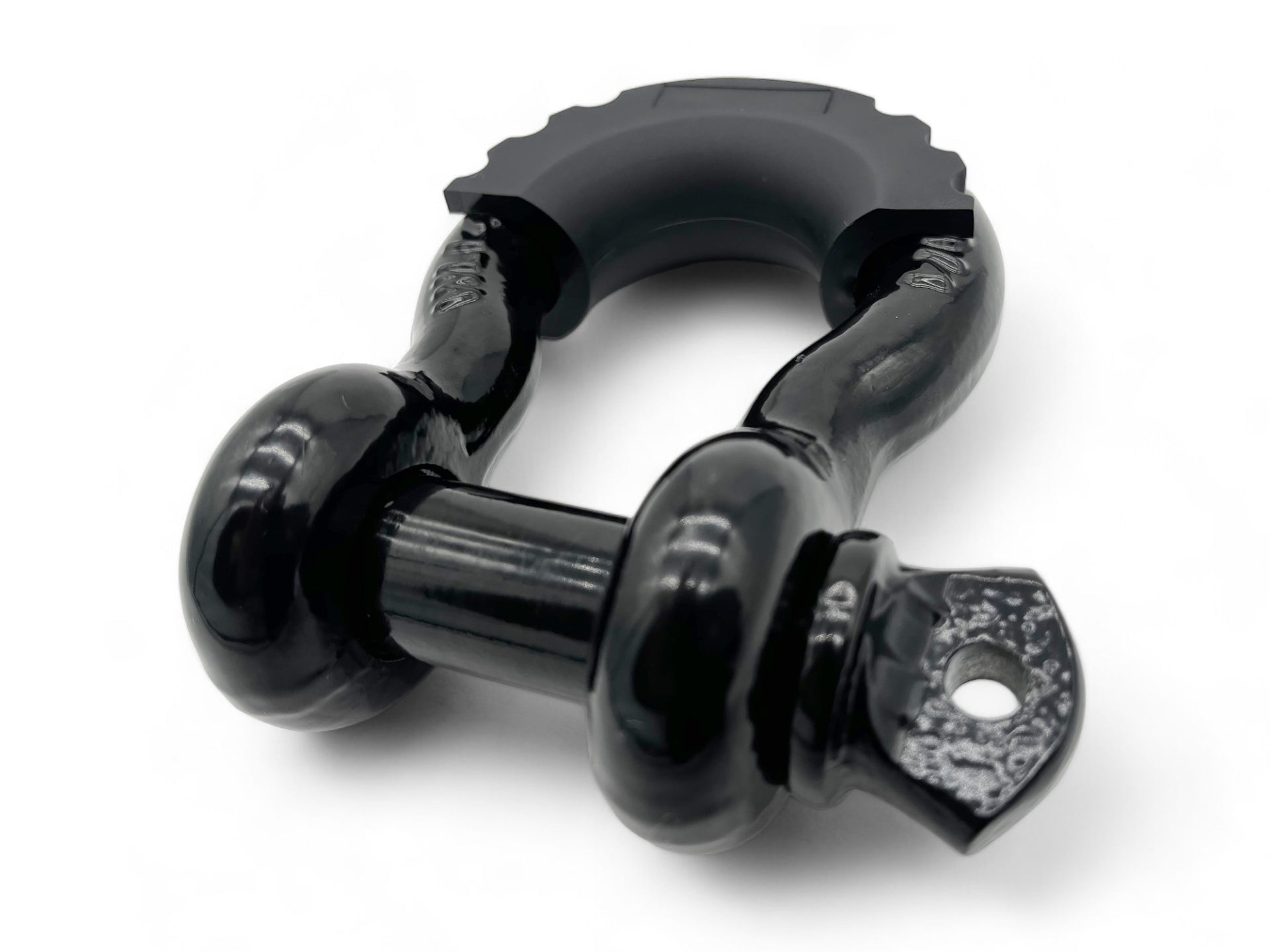 Manille lyre en acier Ø19mm pour treuil N4 OFFROAD, capacité 4,7 tonnes, accessoire robuste pour tout-terrain.