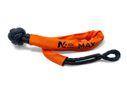 Manille souple textile fusible 7T avec sacoche N4 OFFROAD, accessoire pour treuils tout-terrain, robuste et facile à transporter.