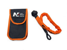 Manille souple textile fusible 7T avec sacoche N4 OFFROAD, accessoire treuils robuste pour véhicules tout-terrain.