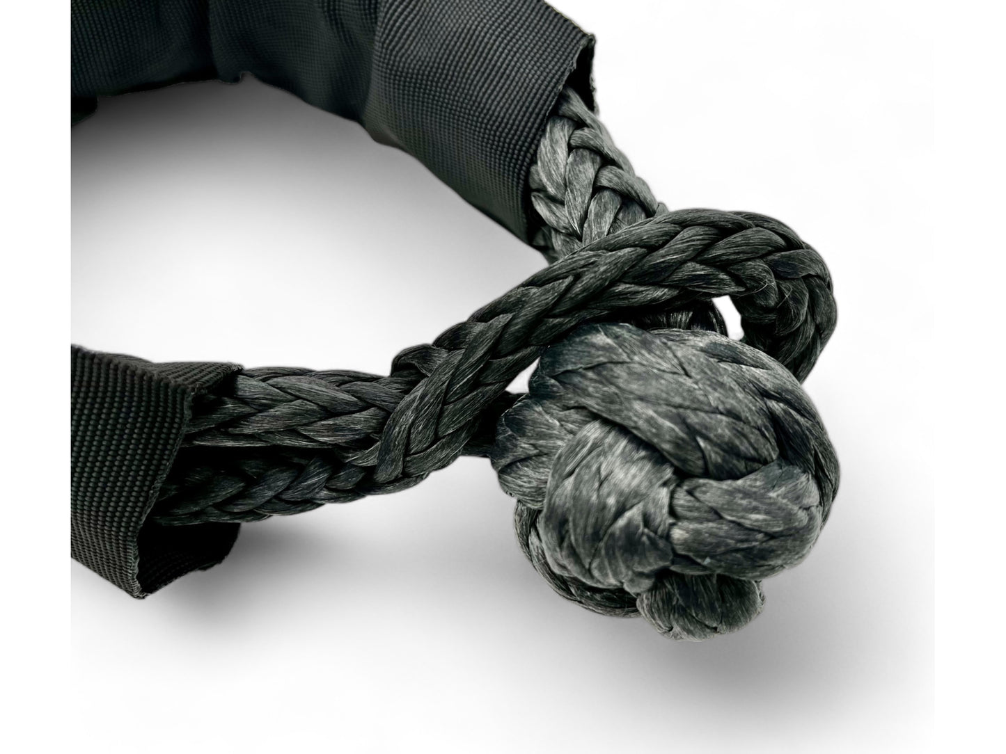 Manille souple en textile Ø10mm 16t N4 OFFROAD pour accessoires treuils, conçue pour renforcer la fixation en offroad.