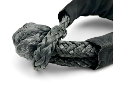 Manille souple textile Ø10mm, 16 tonnes, pour accessoires treuils N4 OFFROAD, solide et flexible pour l'off-road.