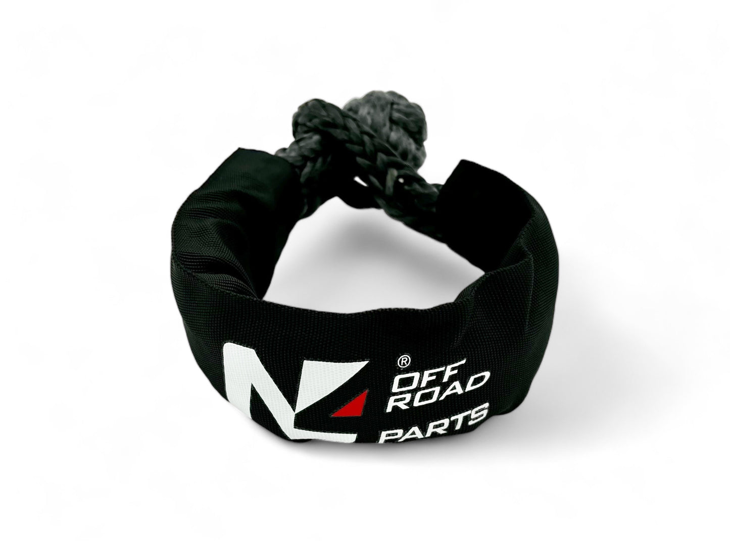 Manille souple en textile Ø10mm, 16T, pour treuils N4 OFFROAD, accessoire robuste pour off-road et récupération.