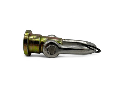 Manille tournante en inox pour pare-chocs, accessoire treuil N4 OFFROAD, robuste et résistante pour l'off-road.