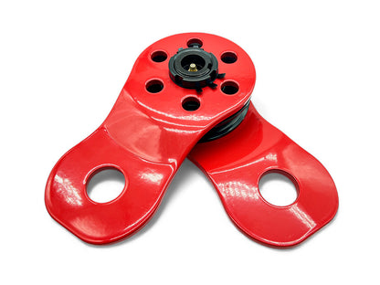 Poulie ouvrante de mouflage 10T de N4 OFFROAD avec sacoche, accessoire pour treuils tout-terrain robuste et durable.