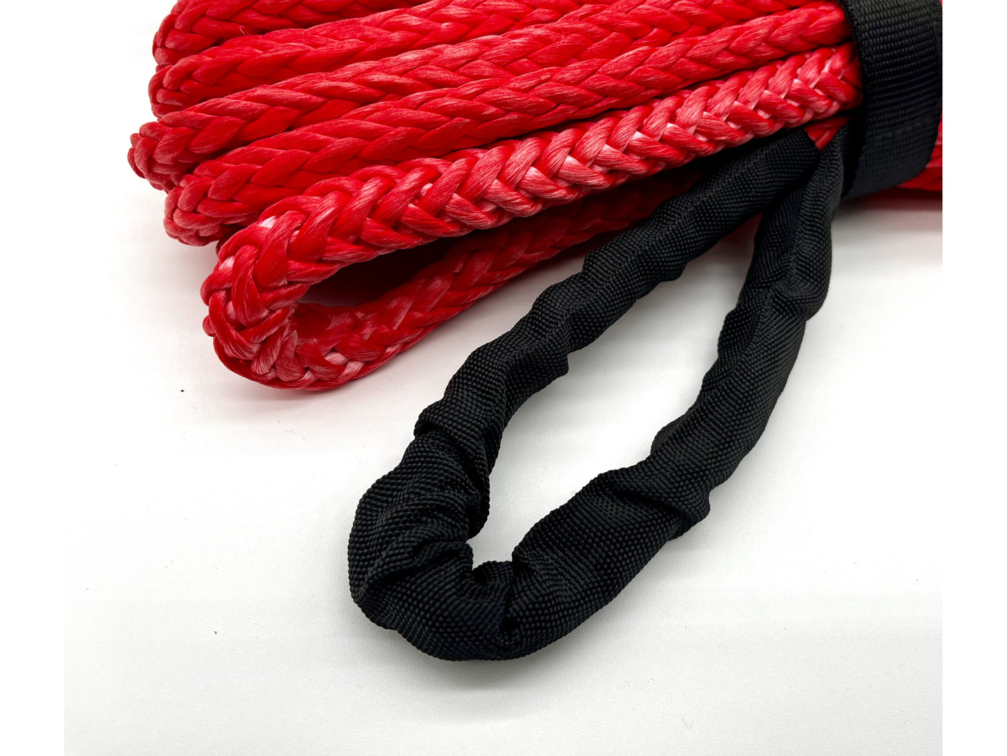 Rallonge de corde synthétique N4 OFFROAD pour treuil, 10mm x 20m, accessoire robuste pour remorquage tout-terrain.