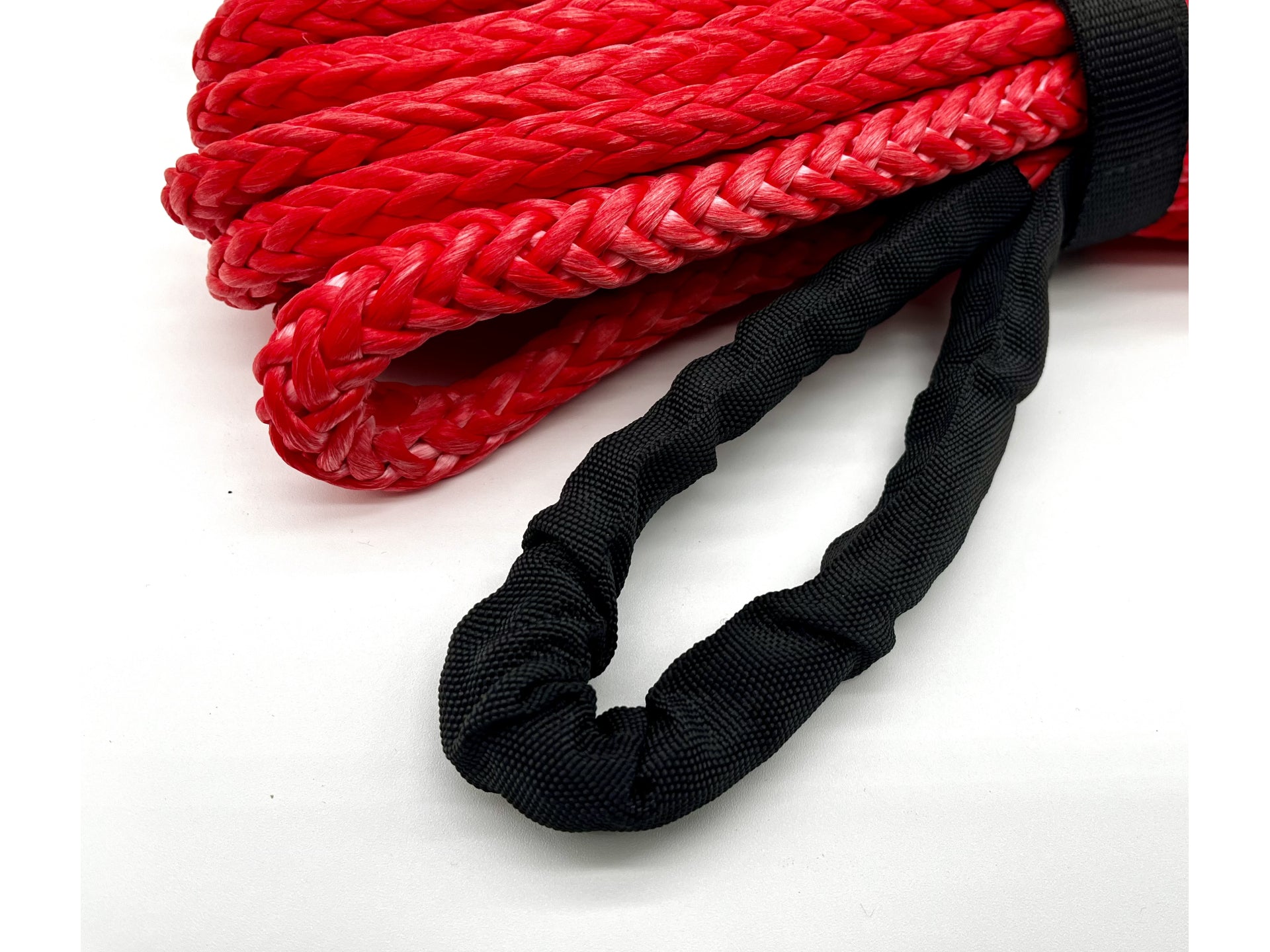 Rallonge de corde synthétique N4 OFFROAD pour treuil, 10mm x 20m, accessoire robuste pour remorquage tout-terrain.
