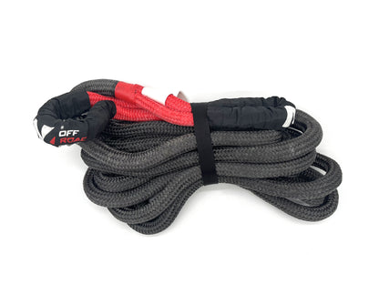 Sangle cinétique en nylon tressé de 8m et 10,8T pour treuils, accessoire N4 OFFROAD pour extrêmes off-road.