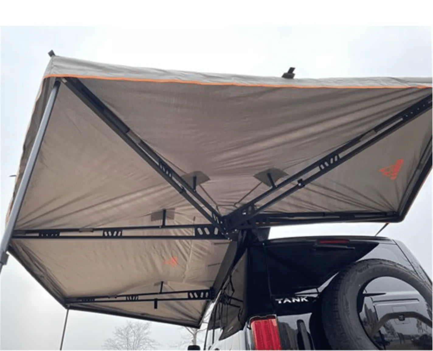 Auvent 270° XL Autoportant Overland | BULLFACE 470 Gauche sur Xperts4x4 Accessoires 4x4 Off-Road