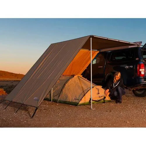 Brise Vent - Extension d'Auvent ARB 1250mm sur Xperts4x4 Accessoires 4x4 Off-Road