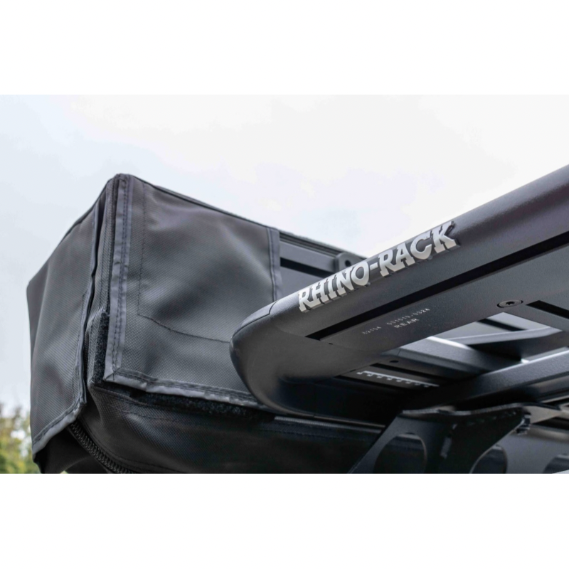 Auvent auto-portant RHINO-RACK avec parois latérales, 270°, côté gauche, pour véhicule tout-terrain et camping.