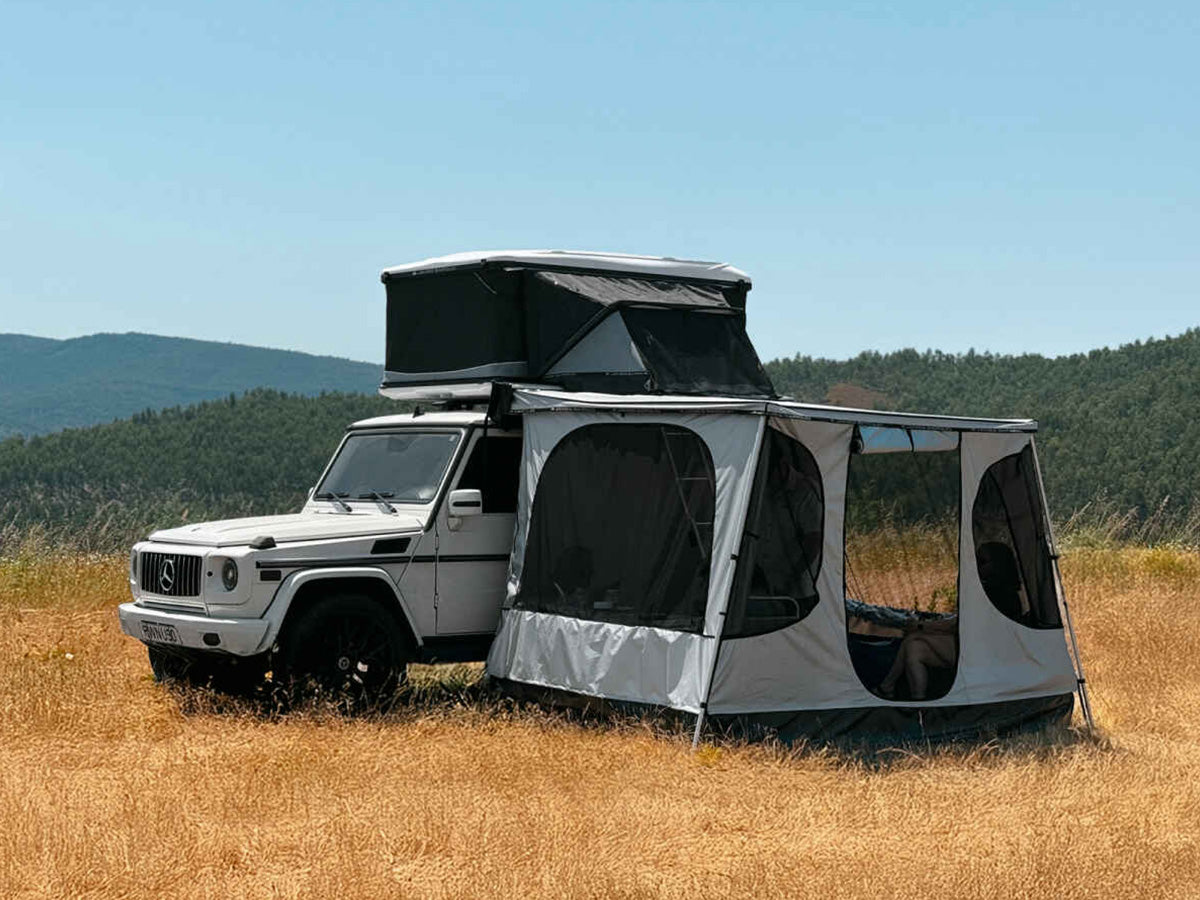 Store Family Room James Baroud — Espace de Vie Premium Tente de Toit sur Xperts4x4 Accessoires 4x4 Off-Road