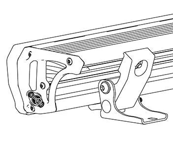 Support de Fixation Pédestal pour Barre LED Intensity ARB sur Xperts4x4 Accessoires 4x4 Off-Road