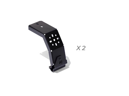 Kit 1 barre de toit avant RHINO-RACK pour Ineos Grenadier, barre de toit de 1500mm en aluminium noir.