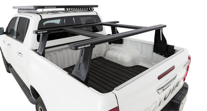 Kit de 2 barres de toit RHINO-RACK pour Toyota Hilux Revo 2015+ avec système Reconn-Deck, longueur 1500 mm.
