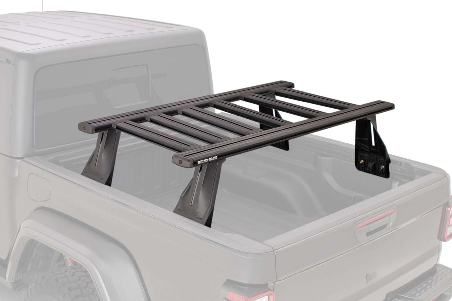 Kit de 2 barres de toit et 6 transversales pour Dodge Ram 1500 Gen V 2019+ de la marque RHINO-RACK, pour fixation sur toit.
