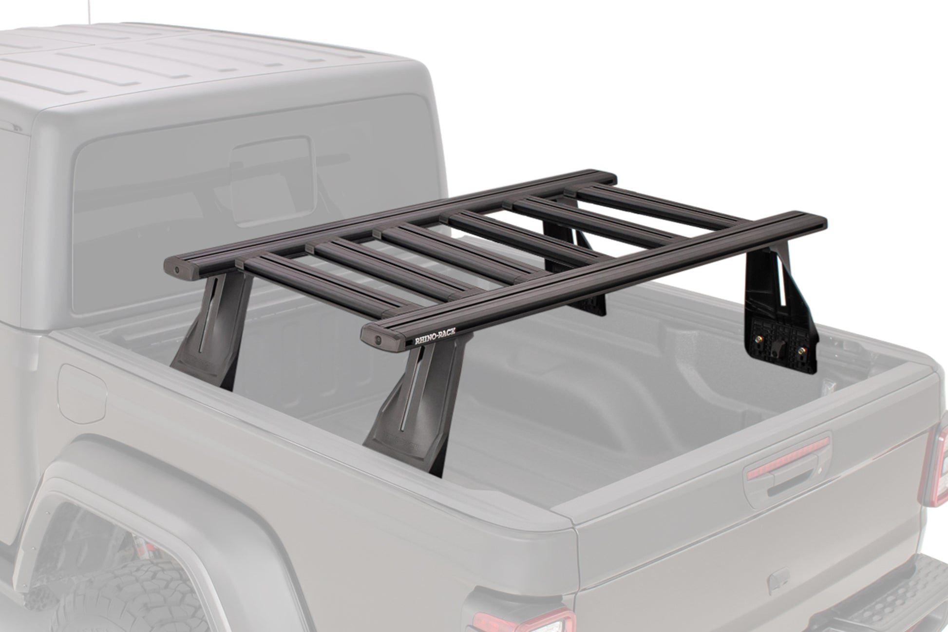 Kit de 2 barres de toit et 6 transversales pour Dodge Ram 1500 Gen V 2019+ de la marque RHINO-RACK, pour fixation sur toit.