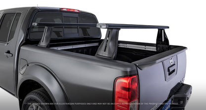 Kit de 2 barres de toit Vortex RHINO-RACK pour Nissan Navara NP300 2015+ avec système Reconn-Deck, robustes et faciles à installer.