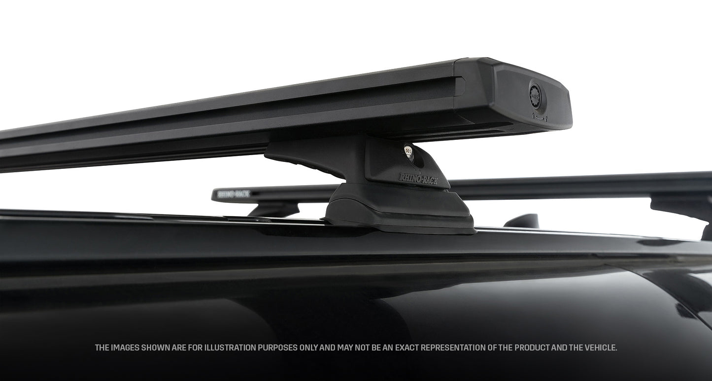 Kit de 2 barres de toit RHINO-RACK pour Land Rover Defender II 110 L663 2020+, système Reconn-deck, 1260 mm.