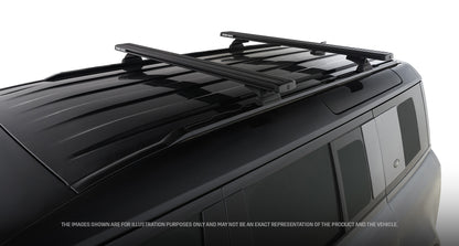 Kit 2 barres de toit RHINO-RACK pour Land Rover Defender II 110 L663 2020+, système Reconn-deck, 1260 mm, fixation solide.