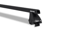 Kit de 2 barres de toit Heavy Duty noires de 1250mm pour Toyota RAV4 III 2006-2013, marque RHINO-RACK.