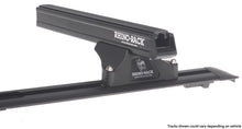 Kit de 2 barres de toit noires RHINO-RACK pour Land Rover Discovery 3 et 4, 1375mm, robustes et faciles à fixer.