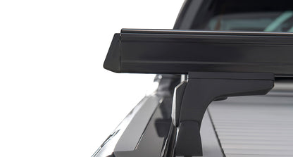 Kit de 2 barres de toit noires Heavy Duty 1500mm avec pieds RLT600 pour Ford Ranger Wildtrak T6-T8 2012-2022, RHINO-RACK.