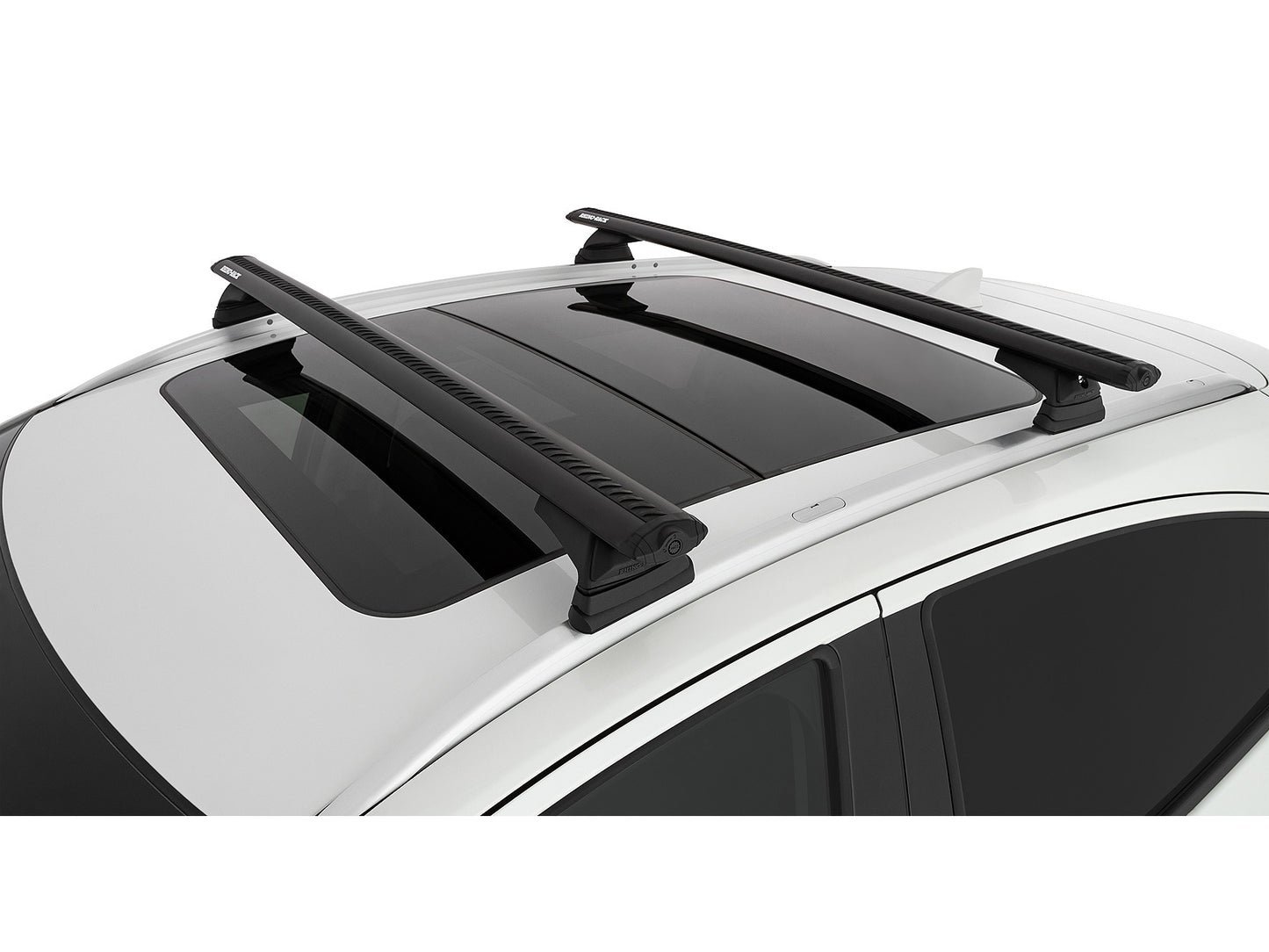 Kit de 2 barres de toit RHINO-RACK Sportz 1180mm pour Honda HR-V et Kia Sportage 2015-2022, fixation solide.