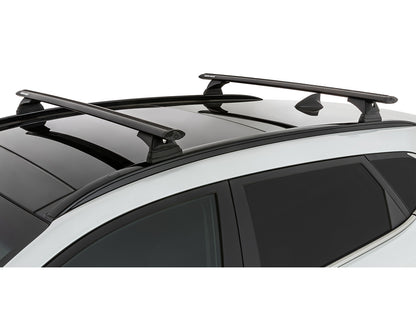 Kit de 2 barres de toit Rhino-Rack Sportz 1180mm pour Hyundai Tucson 2016-2021, fixations solides pour chargement sécurisé.