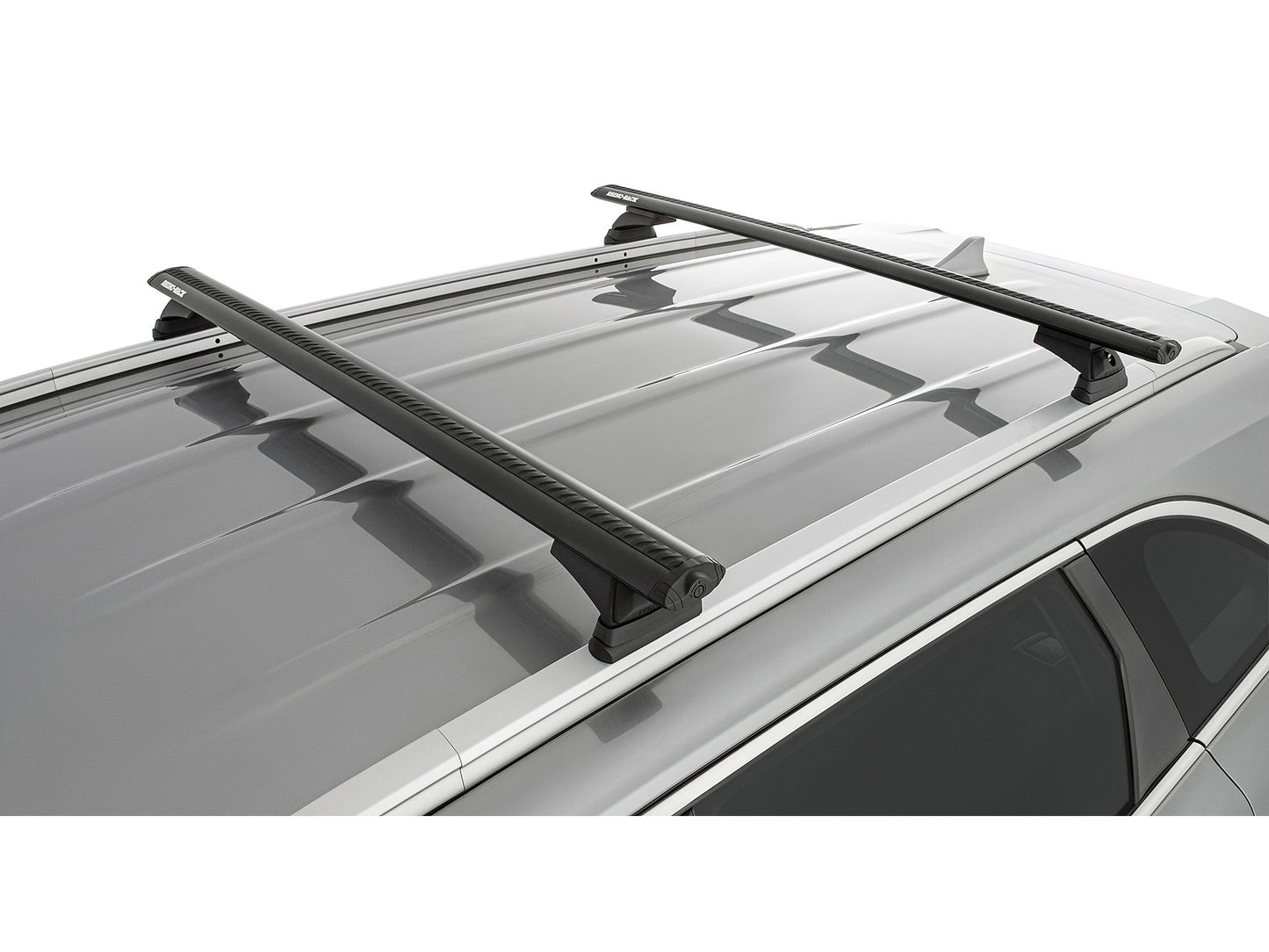 Kit de 2 barres de toit Rhino-Rack Sportz 1180mm pour Kia Sorento Gen3 2015-2020, fixation sur le toit.