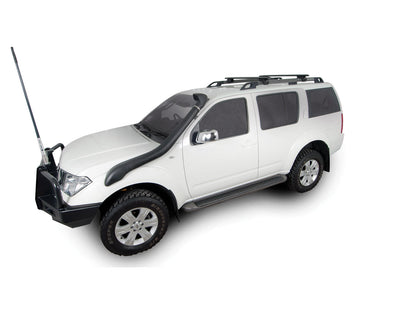 Kit 2 barres de toit RHINO-RACK Sportz 1180mm pour Nissan Pathfinder 2005-2013, avec supports solides en aluminium.