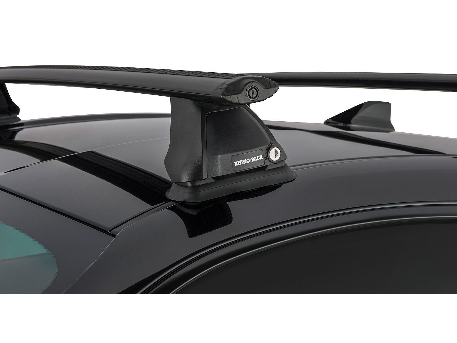 Kit de 2 barres de toit RHINO-RACK Sportz 1180mm pour Subaru BRZ et Toyota GT86 2012+ sur véhicule.