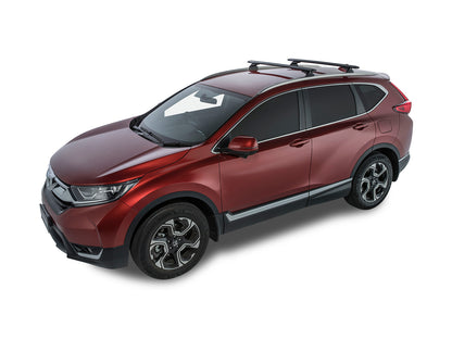 Kit de 2 barres de toit Rhino-Rack Sportz pour Honda CR-V 5e génération 2017-2023, fixation solide et durable.