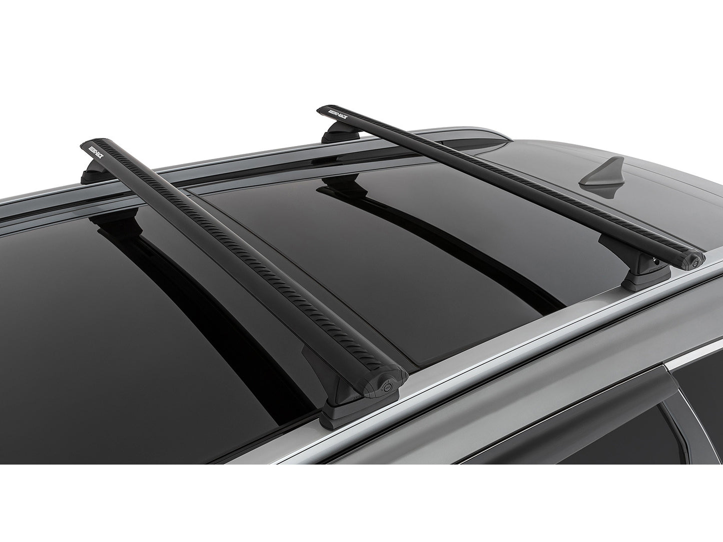 Kit de 2 barres de toit Rhino-Rack Sportz 1260mm pour Hyundai Santa Fe et Kia Carnival 2018-2024, fixation solide.