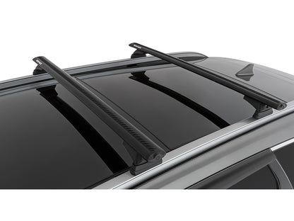 Kit de 2 barres de toit Rhino-Rack Sportz 1260mm pour Hyundai Santa Fe et Kia Carnival 2018-2024, fixation solide.