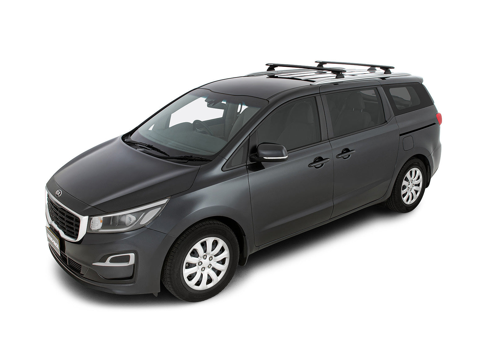 Kit de 2 barres de toit Rhino-Rack Sportz de 1260mm pour Hyundai Santa Fe et Kia Carnival 2018-2024, montage facile.