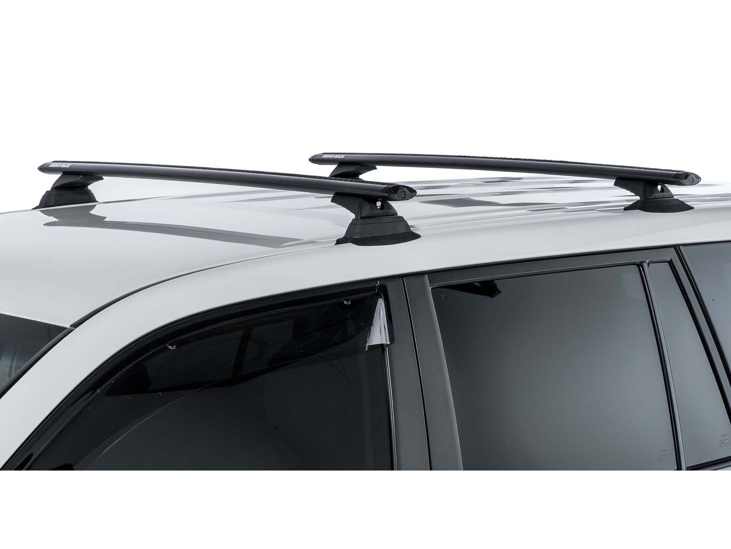 Kit 2 barres de toit Rhino-Rack Sportz 1260mm pour Hyundai Santa Fe et Kia Carnival 2018-2024, fixation solide.