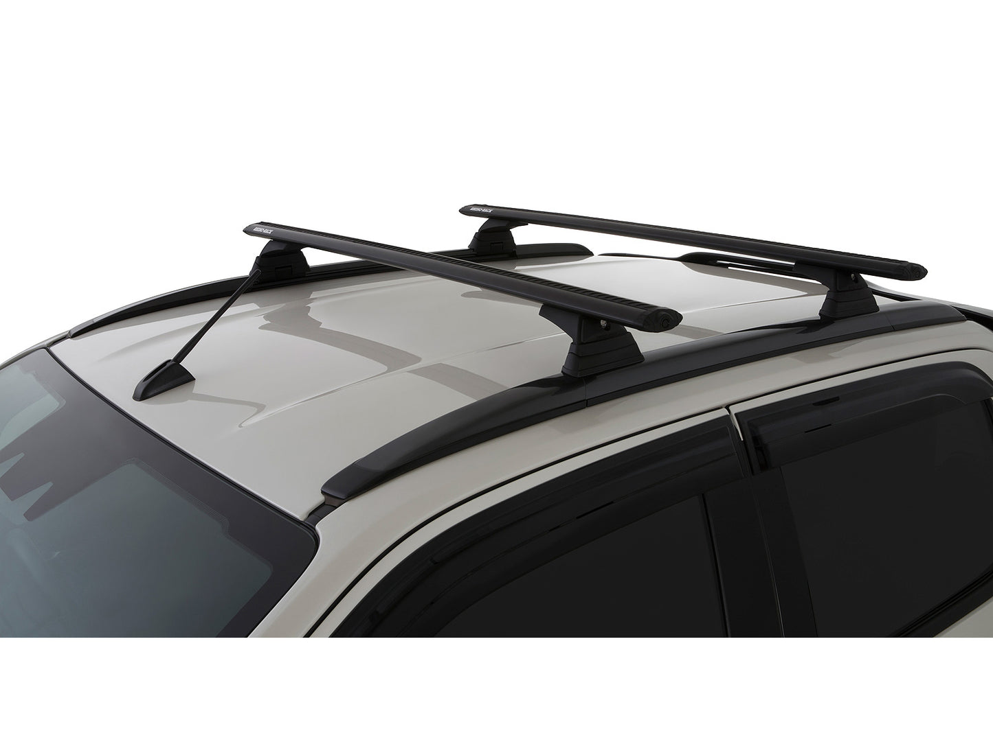 Kit de 2 barres de toit Rhino-Rack Sportz 1260mm pour Isuzu D-Max X-Terrain Double Cab, rails de toit affleurants 2020+