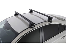 Kit 2 barres de toit Rhino-Rack Sportz 1260mm pour Subaru Liberty 2015+, montées sur le toit du véhicule.
