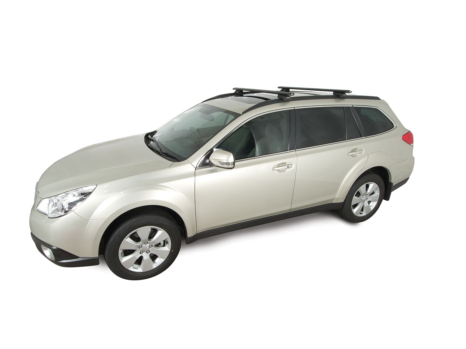 Kit de 2 barres de toit Rhino-Rack Sportz pour Subaru Outback 4e génération 2009-2014, 1260mm, fixation robuste.