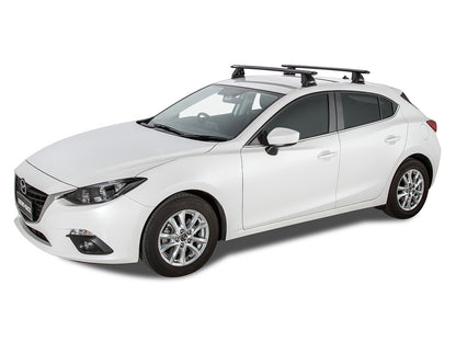 Kit de 2 barres de toit RHINO-RACK Sportz pour Subaru Tribeca 2006-2014, 1260mm, fixations solides et robustes.