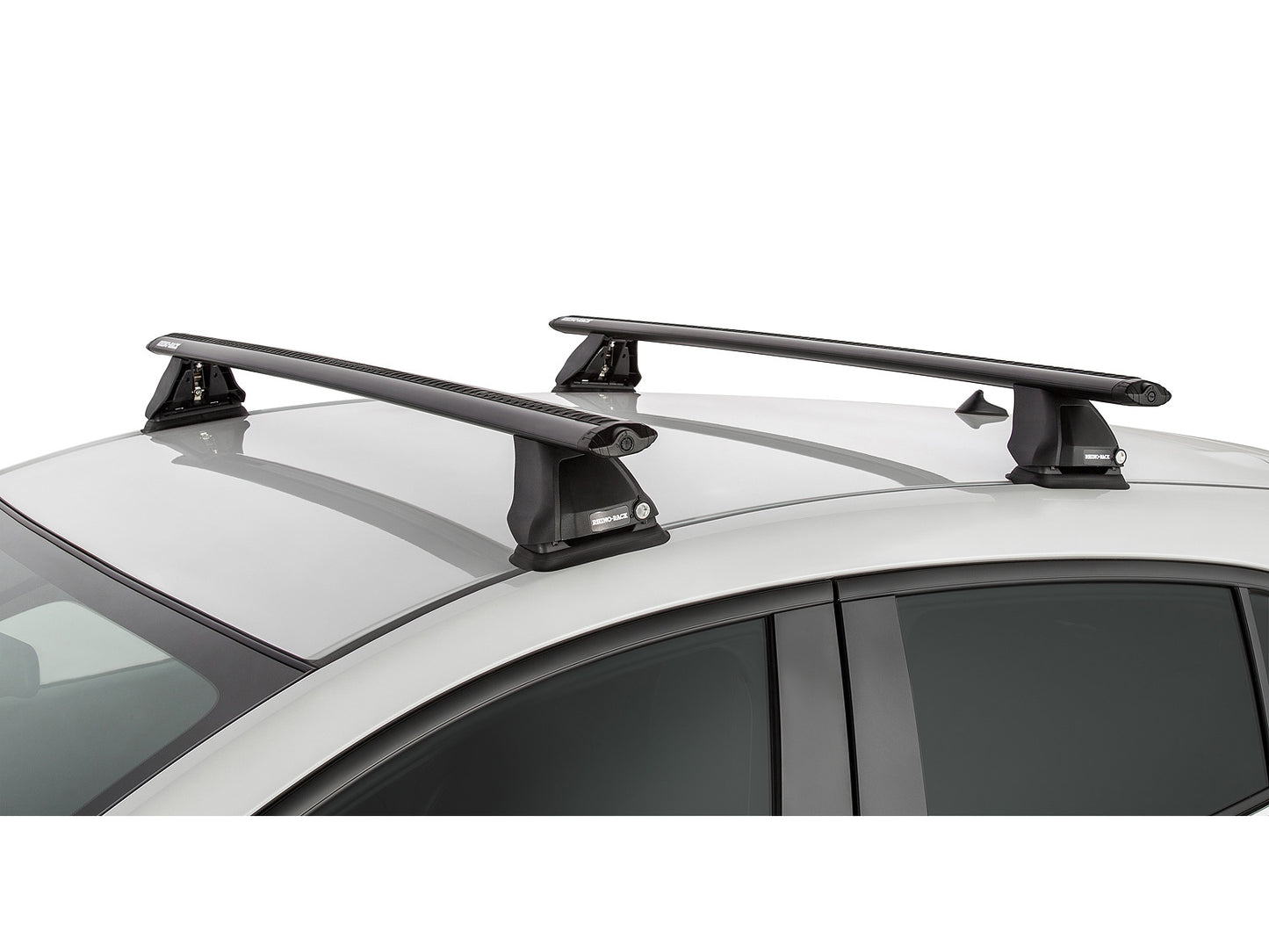 Kit 2 barres de toit Rhino-Rack Sportz de 1260mm pour Subaru Tribeca 2006-2014, barres de toit robustes et faciles à installer.