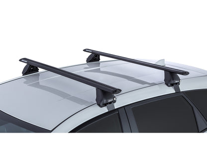 Kit de 2 barres de toit Rhino-Rack Sportz 1260mm pour Toyota Corolla Gen 11 2012-2018, fixation solide et durable.